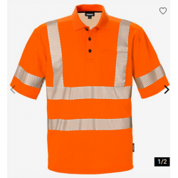 FRI High vis poloshirt klasse 2 7406 GPHV oranje